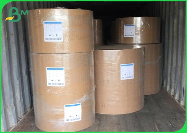 Quality Eco - Friendly 70g Bamboo Pulp Brown Kraft Paper For Envelope Making for sale