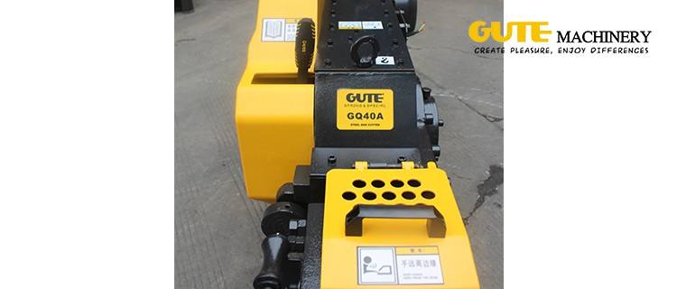 GUTE GQ40A 32*32MM Iron Rod Flat Bar Cutting Machine 48T/MIN
