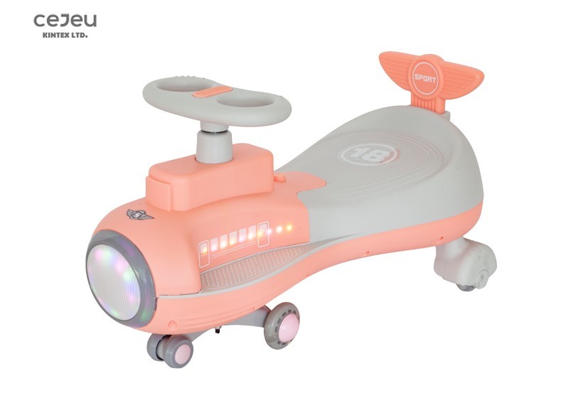 China PU Wheels Children Swing Bike Yellow Green Pink wholesale