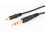 TRS Stereo Interconnect Audio Visual Cables OD 3.5 Mm Flexible Matt PVC Jacket