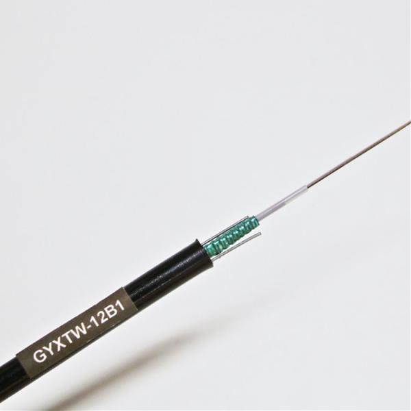 Quality GYXTW Central Loose‑Tube Armoured Cable – 2‑24 Core Single‑Mode Outdoor Fibre Cable for sale
