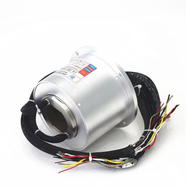 Quality IP65 Radio Frequency Rotary Joint integrated power with SMA connector for sale