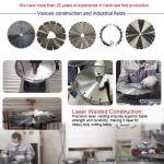 Good Performance 4.5 5 Inch Tuck Point Crack Chaser Grout Repair Diamond Saw