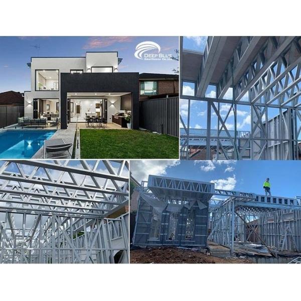 AS4600 Light Steel Framing Prefabricated Luxury Villa Prefab Homes
