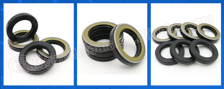 Black NBR Hydraulic Oil Seal High Pressure 40Mpa Tcn Oil Seal