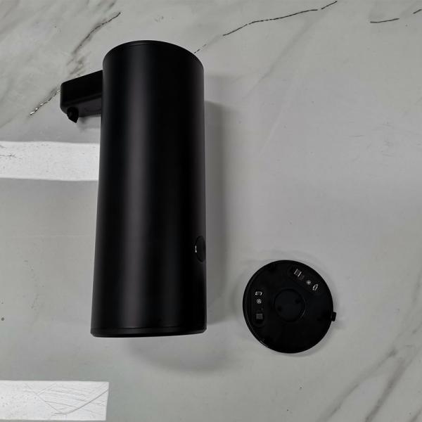 4xAA Stainless Steel Sensor Soap Dispenser For Bathroom Accessories Black Color