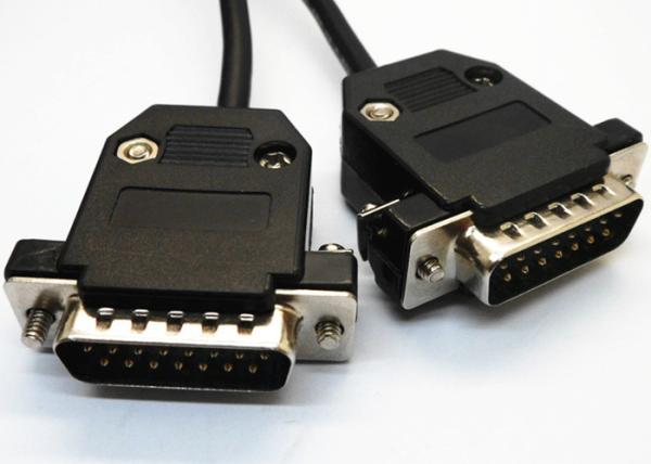 Quality ABS Assembly Parallel Printer Cable Rubber Strain Relief For Extended Durability for sale