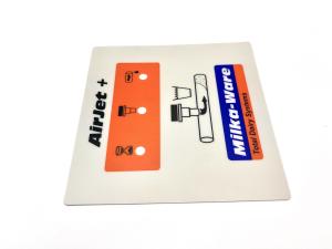 Customized Backlit Control Panel Graphic Overlays Printings In Durable Materials