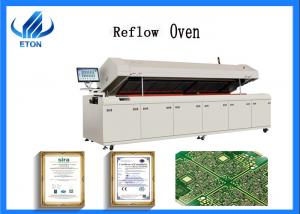 China New Lead Free Reflow Machine Reflow Oven Siemens Control System With Clear LED Display wholesale