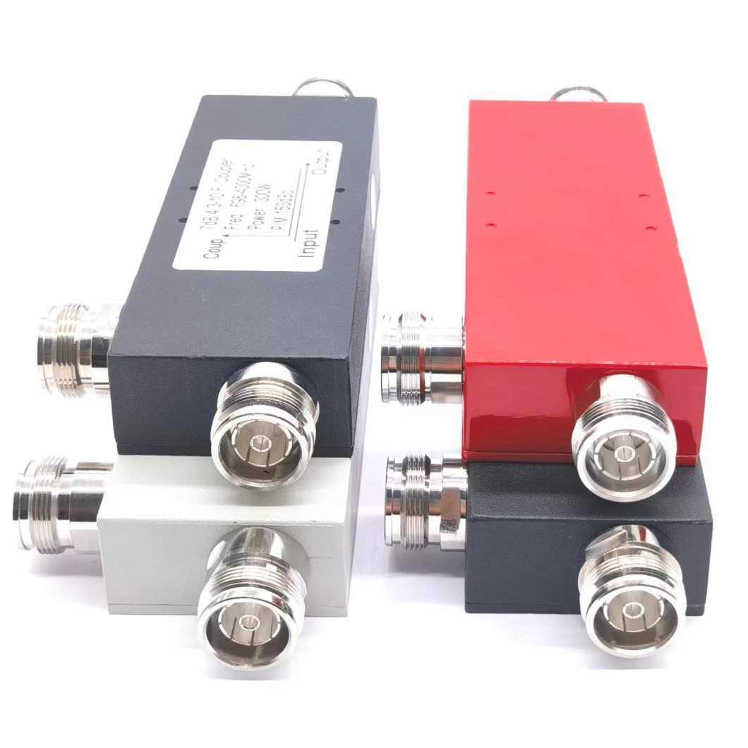 High Quality Wholesale 6dB 698-3800MHz Directional Coupler with 4310 Type Connector for 5g Bts Das Ibs Public Safety