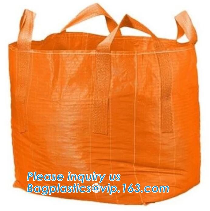 customizable PP u-panel baffle big bag /coated white woven PP jumbo bag/ventilated 4 panel baffle bag/all colors availab