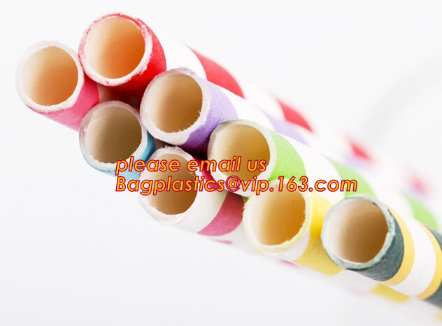 bulk colorful disposable wholesale drinking biodegradable paper straw,food grade paper straw disposable biodegradable pa