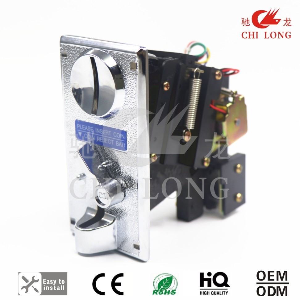Modern Vending Machine Coin Acceptor Mechanism Capable For All Coins High Strength