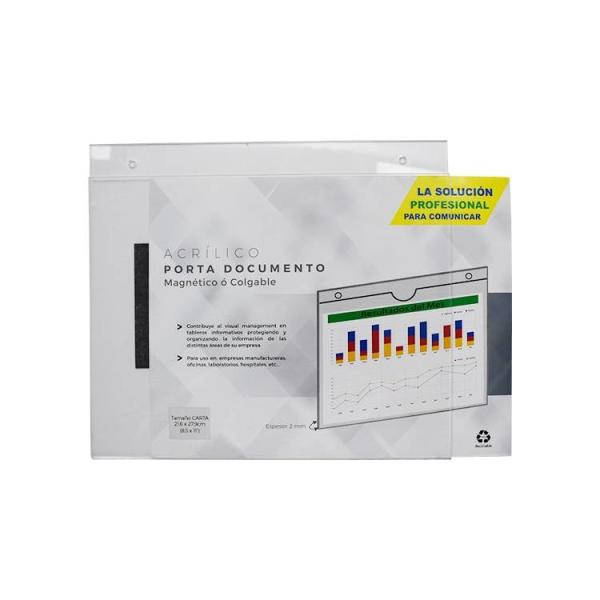 Quality UCI Magnetic Document Holder Transparent Acrylic File Folder MAFH02 for sale