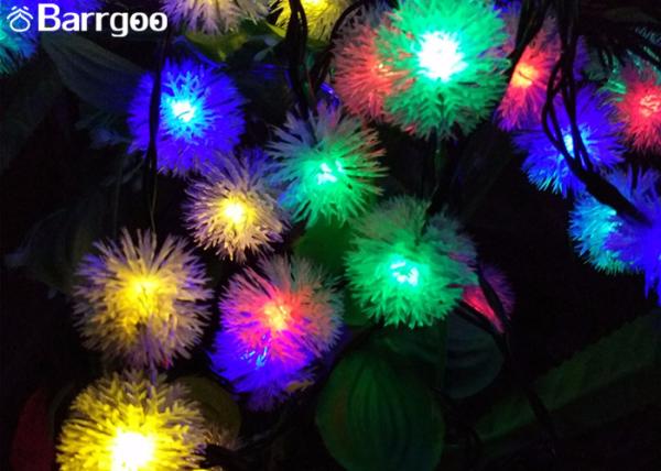 Quality 7M Chuzzle Ball Outdoor String Lights Large Bulb , Decorative Outdoor String Lights LED for sale