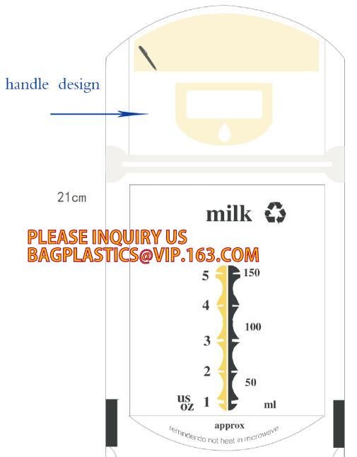 biodegradable eco-friendly FDA clear juice sealed drink pouches translucent reclosable hand held zipper plastic drinking