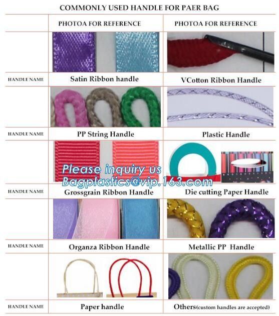 Custom paper bag with handle coated white paper bag printing pattern flower carrier bag,Flower carrier paper bags with d