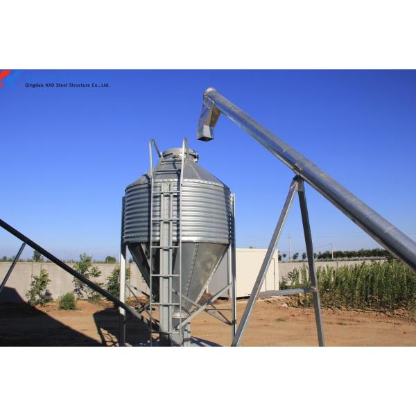 KXD Automatic Steel Structure Poultry Shed Equipment For Broilers / Layers