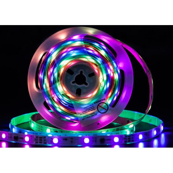 Addressable RGB LED Strip WS2811 Magic Digital Pixel Full Color Chasing 5050 12V 24V