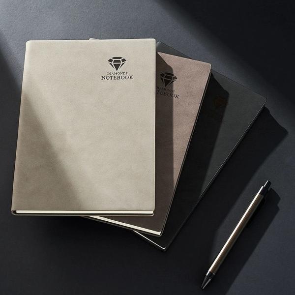 Quality A4 A5 A6 Note Book Custom Print Paper Leather Linen Hardcover Journal Notebook for sale