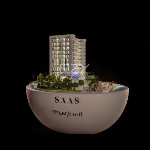 China 1/50 Scale Dubai C8 Model Architectural Maquette Architecture Model With Full Lighting Display wholesale