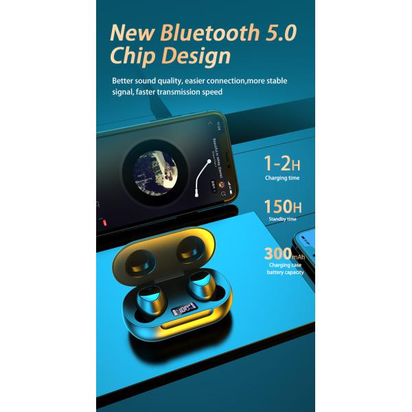 Wireless Charging CE approve Wireless Earphones For Running R185