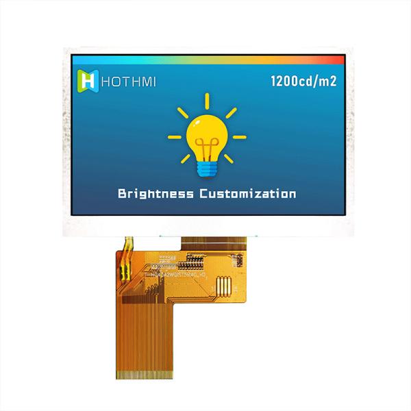 4.3" 480x272 IPS TFT LCD Display | SC7283 Controller High Brightness