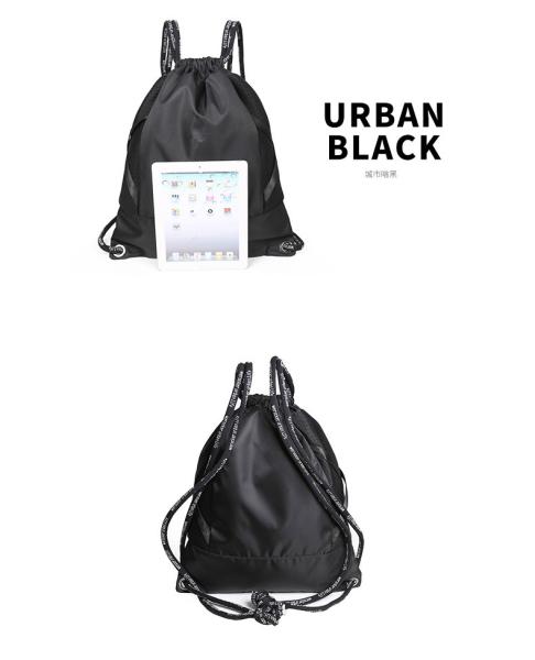 Quality Hand Held Clear Drawstring Bags , Nylon Custom Printed Drawstring Bags for sale