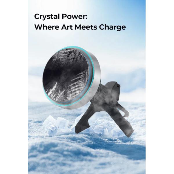 Silent And Vibration Free Magsafe Car Mount Easy Operation Magsafe Phone Holder