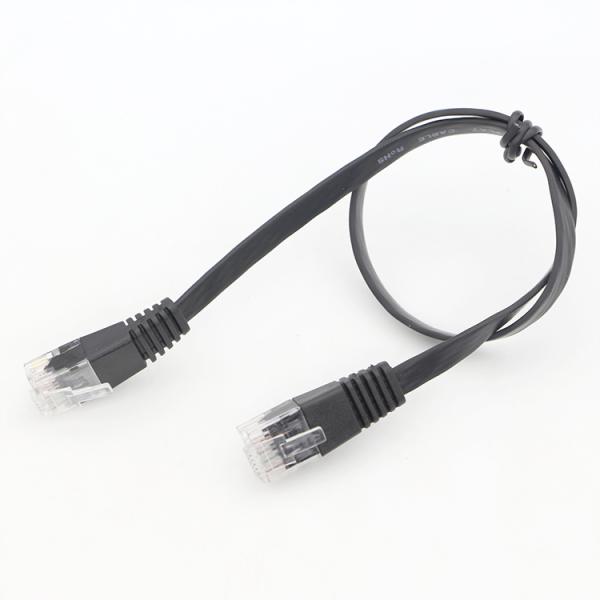 STP UTP Industrial Cat5 Cat5e Cat6 Cat7 Cat8 Flat RJ45 Patch Cord Network Ethernet Extension Lan Cable