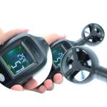 Fast Response Handheld Digital Anemometer With Low Battery Indication