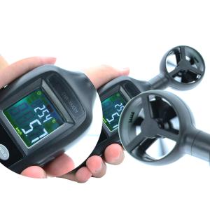 China Fast Response Handheld Digital Anemometer With Low Battery Indication wholesale