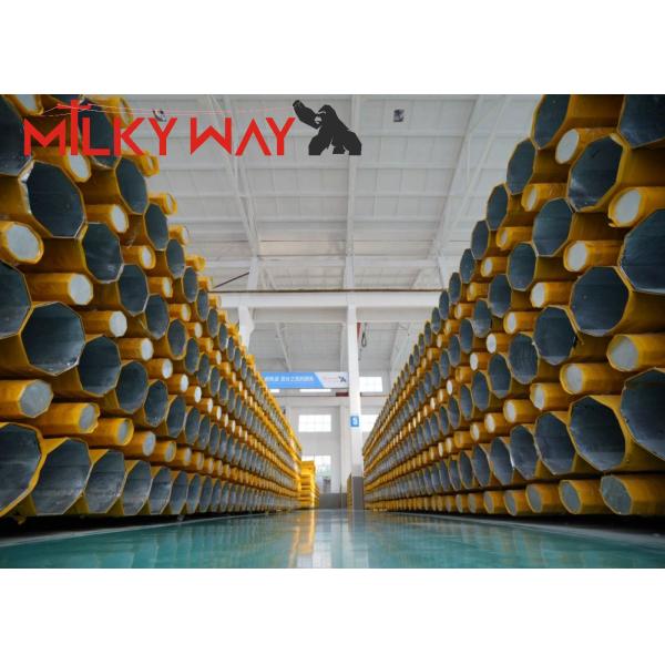 10m 11m 12m 11KV 13KV Electrical Power Steel Pole Transmission Line Project