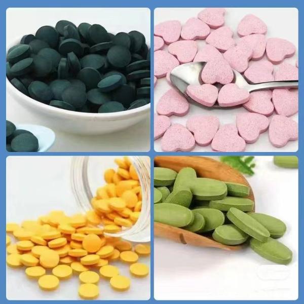 Desktop Tdp 1.5 Single Punch Tablet Making Machine Aluminum steel GMP Standard