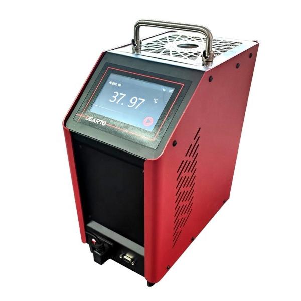 Quality DTG Series Portable Dry Block Temperature Calibrator Red Color and Stable Performance for sale