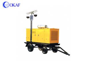 Braking System Mobile Surveillance Trailers , Vehicle Mounted Light Tower 1920×1080P