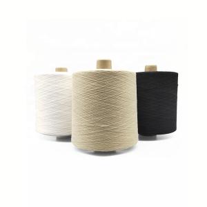 China 40S 60S Recycled Polyester Spun Yarn Dyed Color AA GRADE Evenness wholesale