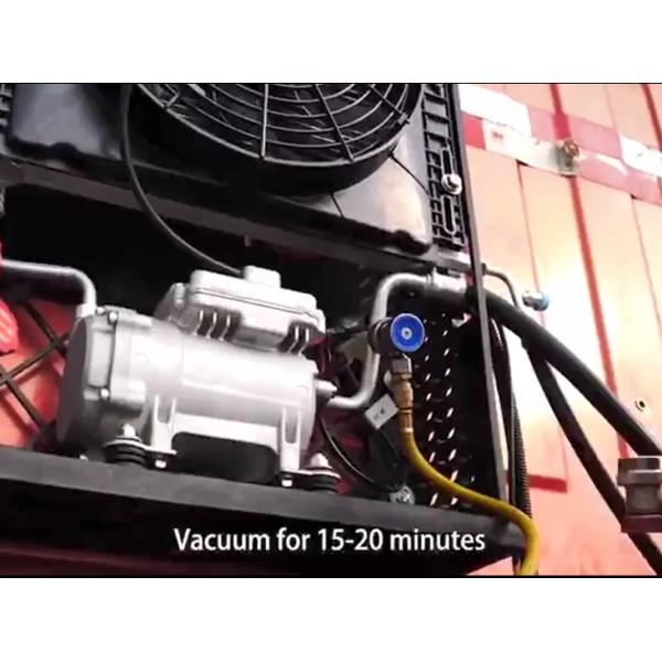 LCD Display Split Truck Parking Air Conditioner DC12V 3500BTU