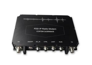 China Long Distance Wireless Ethernet Transceiver , COFDM Rs232 Rs485 Transceiver on sale