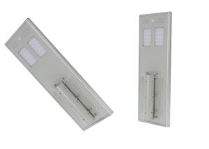 20W 40W 60W Solar Powered Motion Sensor Light , All In One Integrated Solar Led Street Light