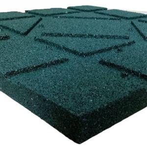 China 500 X 500mm Green Stall Agricultural Rubber Floor Horse Stable Mats Cow Mat Rubber Tiles wholesale