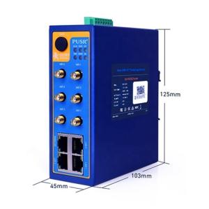 China USR-G816 5G Multi Port Industrial Router Simply Ultrafast Speed Network Router wholesale