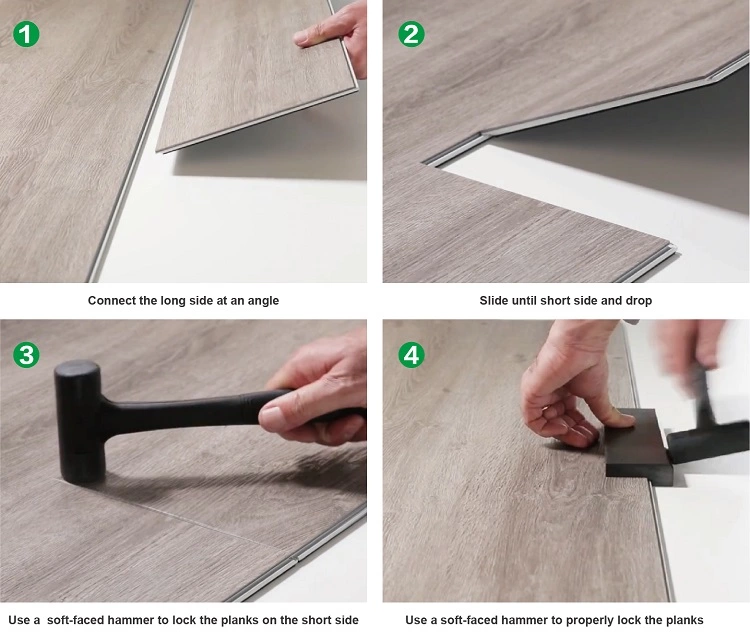 Direct Regular Waterproof Modern SPC Vinyl Plank Flooring with Eco-friendly Advantages