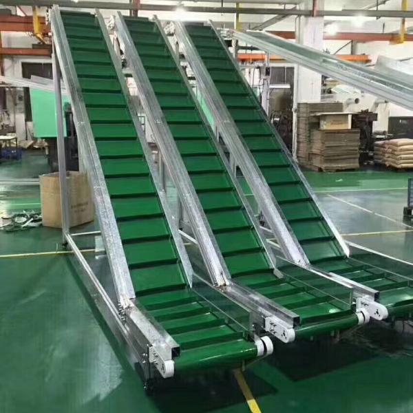 CE Conveyor Assembly Line Inclined Belt Conveyor 50Hz For Fruits