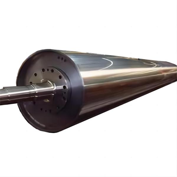 Quality Q345B Chrome Coating Cooling Roller Double Shell Construction for sale