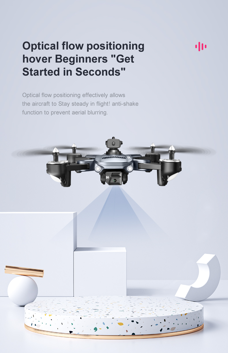 ESC HD Camera K7 Drone Optical Flow Positioning and Electrically Adjustable Remote Control for definition Aerial Photography