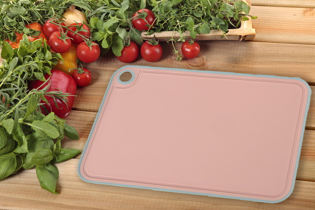 Customizable Multifunction Kitchen Plastic Index Anti-slip PP Chopping Block Cutting Board Set With Stand