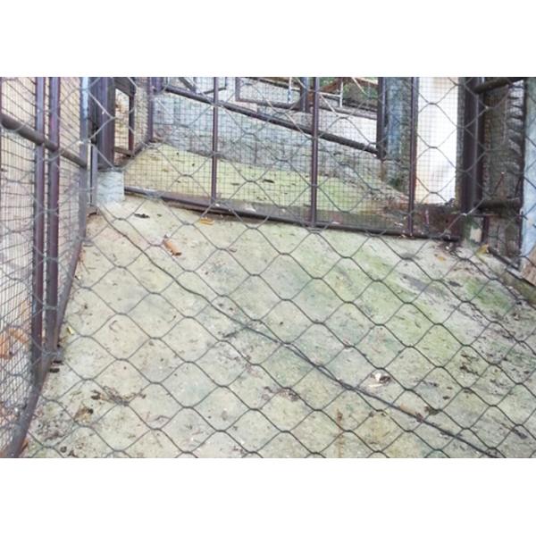 316 Ferrule Stainless Steel Bird Mesh Weather Resistant For Black Oxide Zoo Wire Mesh