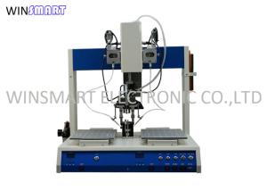 China 50Hz 60Hz Robotic Soldering Machine , Desktop Soldering Robot Dual Head wholesale