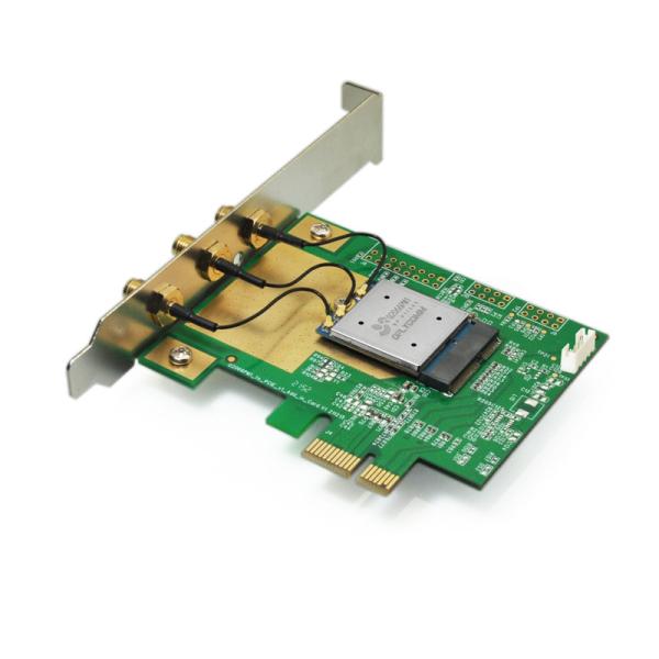 Desktop Wireless Network Adapter Card 802.11ax BT5.2 WiFi 6E PCI Express Card